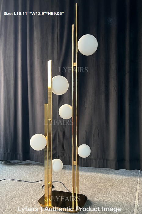 Modern Ceative 6-Light Ball Floor Lamp