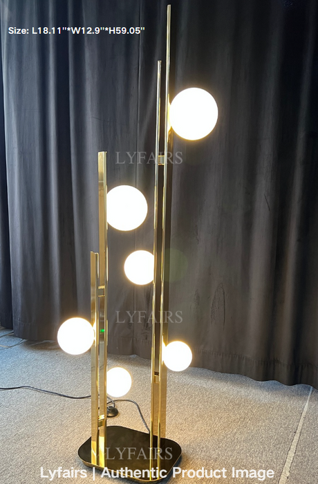 Modern Ceative 6-Light Ball Floor Lamp