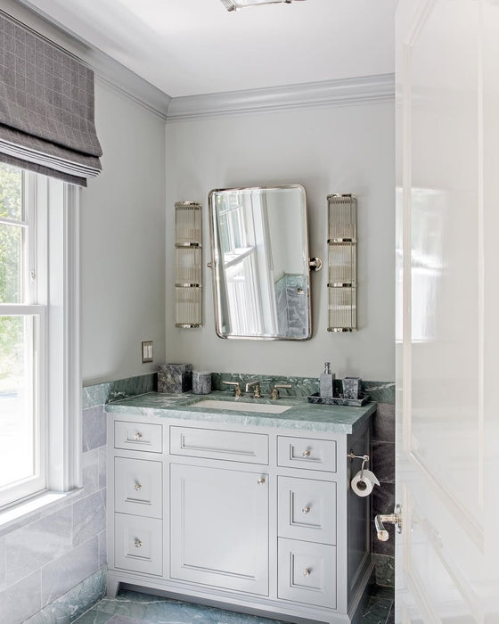 Modern 1/2/3-tier Glass Rods Wall Lamp