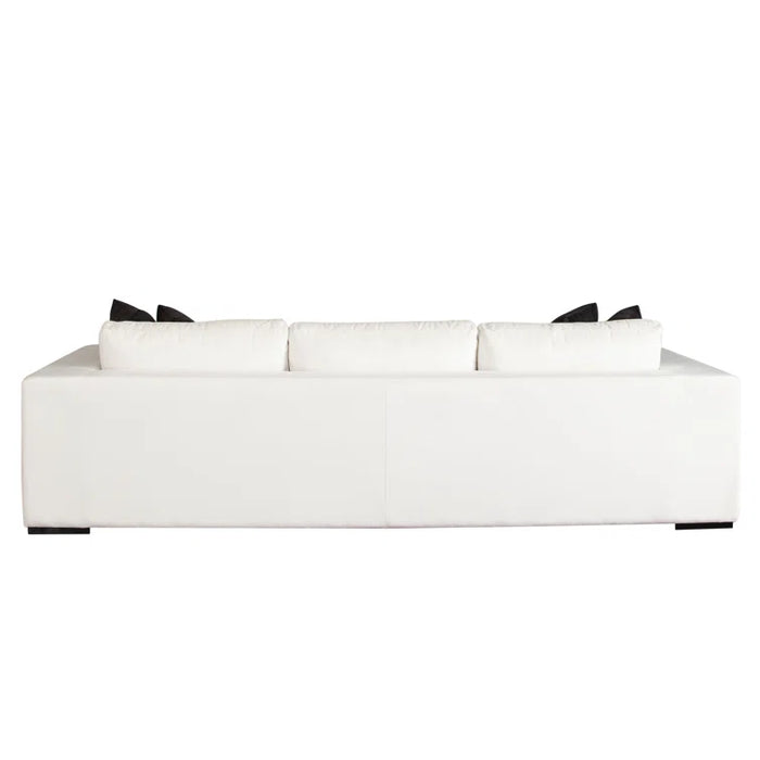 Modern Style Minimalist Sofa in White Color for Living Room/Bedroom