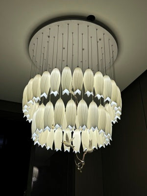 2023 Nuovo arrivo elegante lampadario a fiori per foyer / scala