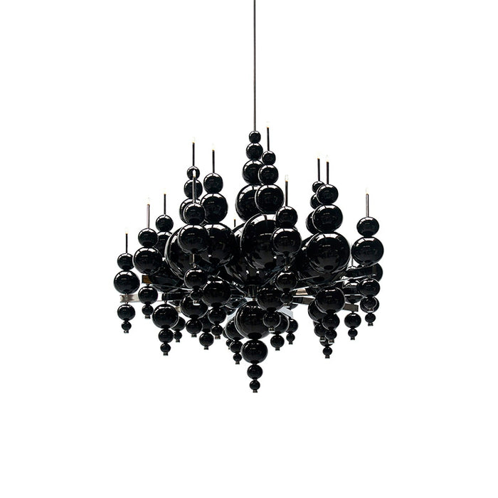 Minimalist Modern Creative Round/Linear Chandelier for Living/Dining Room