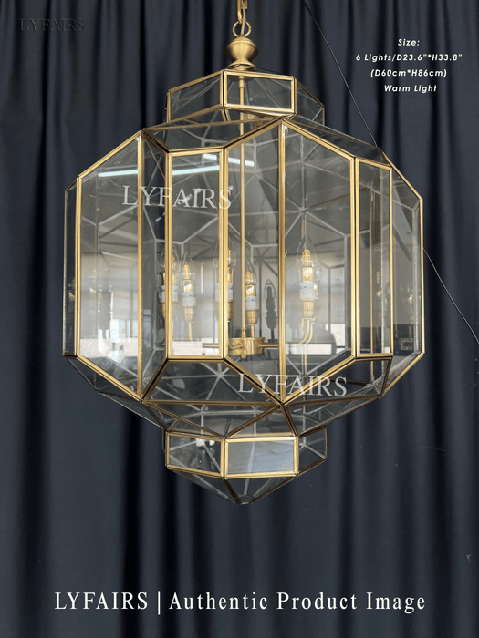 Outdoor Glass Lampshade Pendant