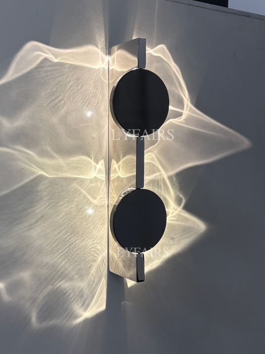 Ripple Rotating Ambient Wall Sconce for Bedroom