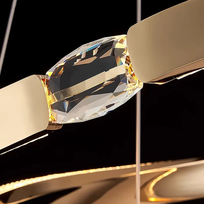 Customized 3-ring Chandelier