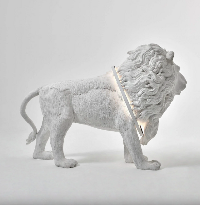 Lion Floor Lamp