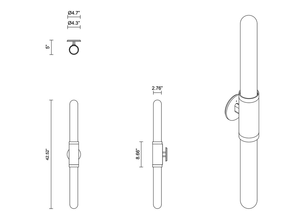 Customized Chandelier & Wall Sconces