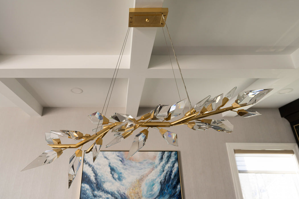 Art Handcrafted Crystal Chandelier for Living/Dining Room/Bedroom