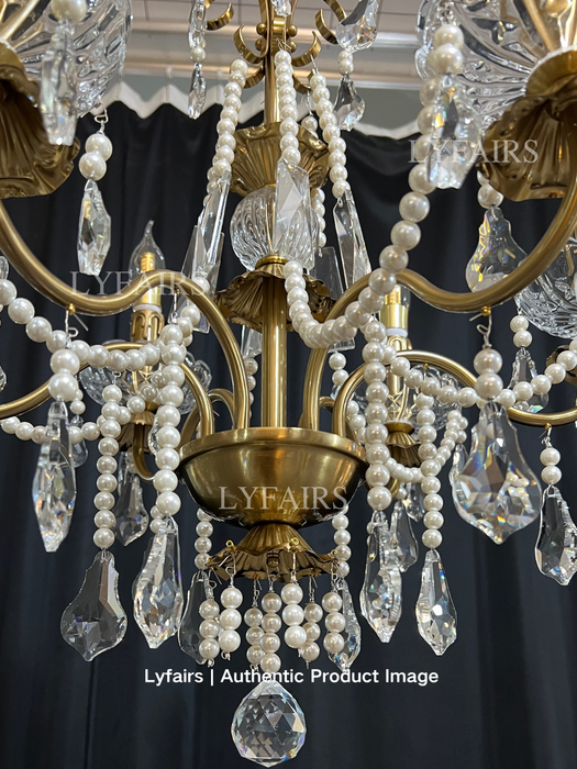 Candelabro de vela moderno francés tradicional para sala de estar y dormitorio