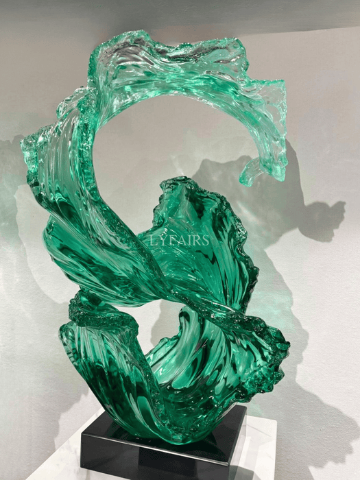 Transparent Resin Sculpture Ornament