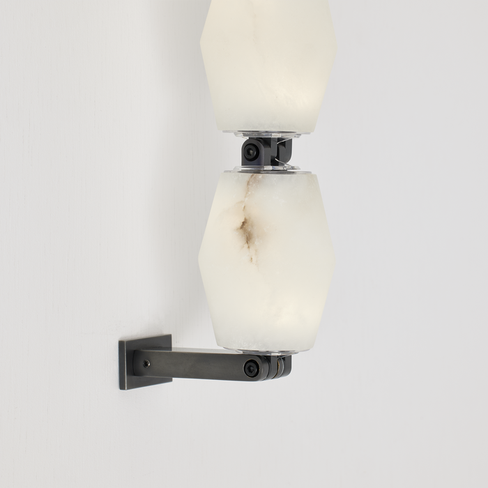 Modern Alabaster Necklace Wall Lamp
