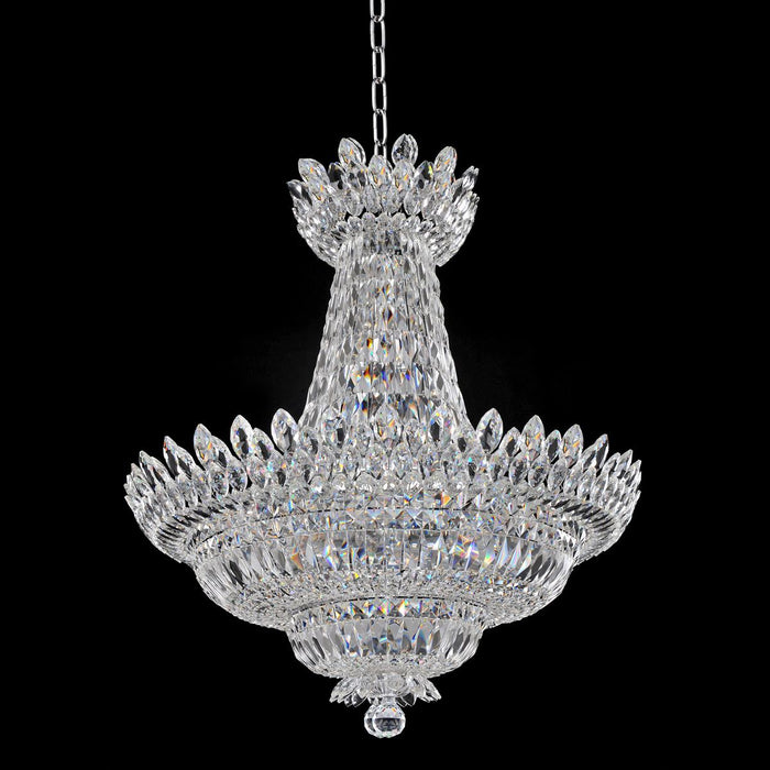 Nuevo Lámpara colgante de cristal para techo de vestíbulo estilo imperio, decoración para sala