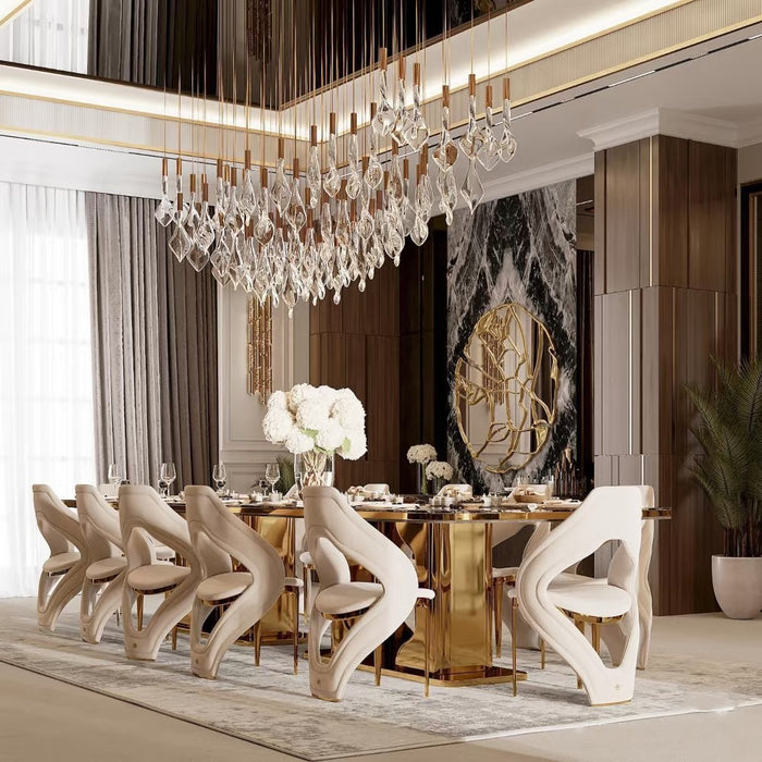 Modern Elegant Dining Table Chair