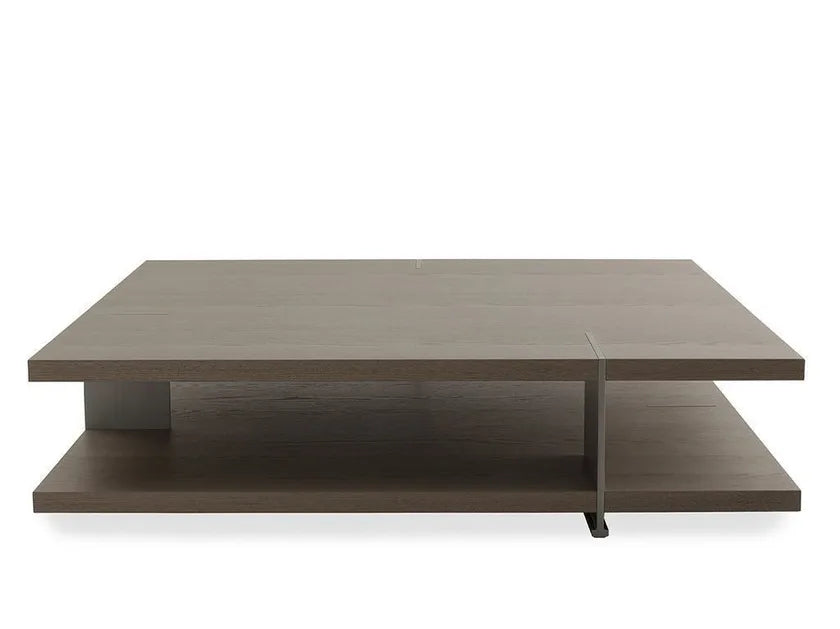 Tavolino da caffè moderno nordico in legno/marmo