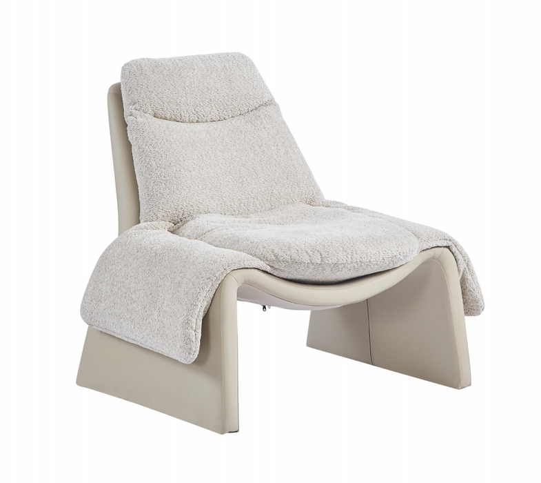 Chenille Lounge Sofa Chair