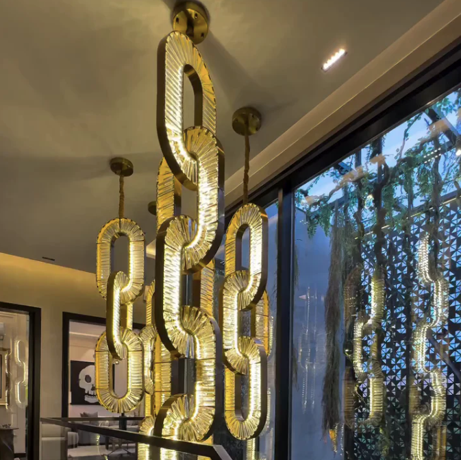Customize Chain Chandelier