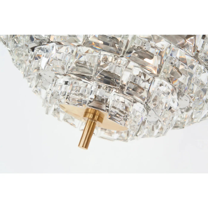 Modern Light Luxury Sphere Crystal Chandelier