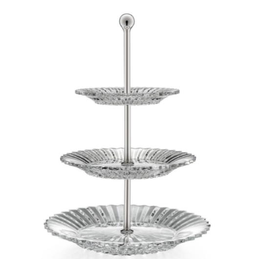 Modern Luxury Crystal 3 Tiers Pastry Stand