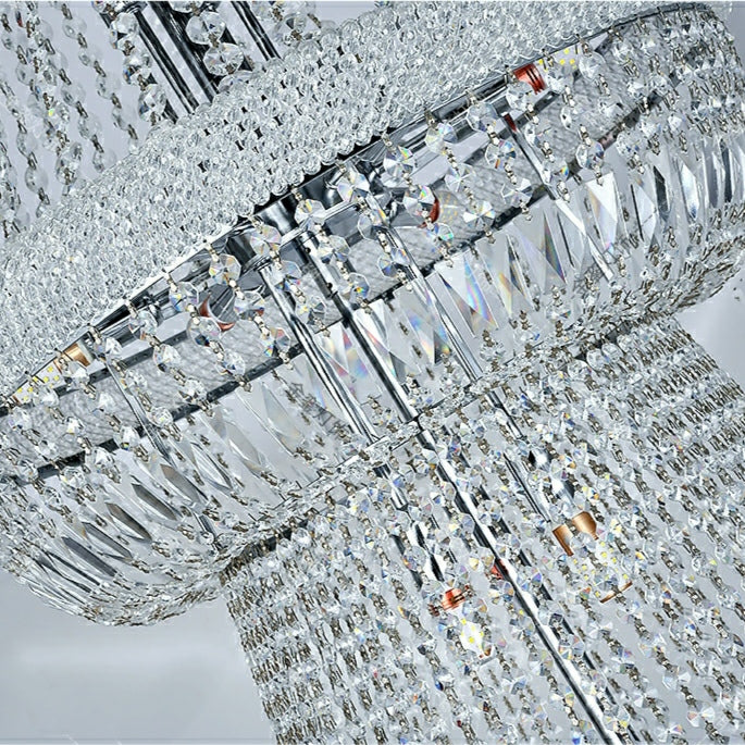 Extra Large Empire Style Crystal Chandelier for Foyer/Entryway/Staircase