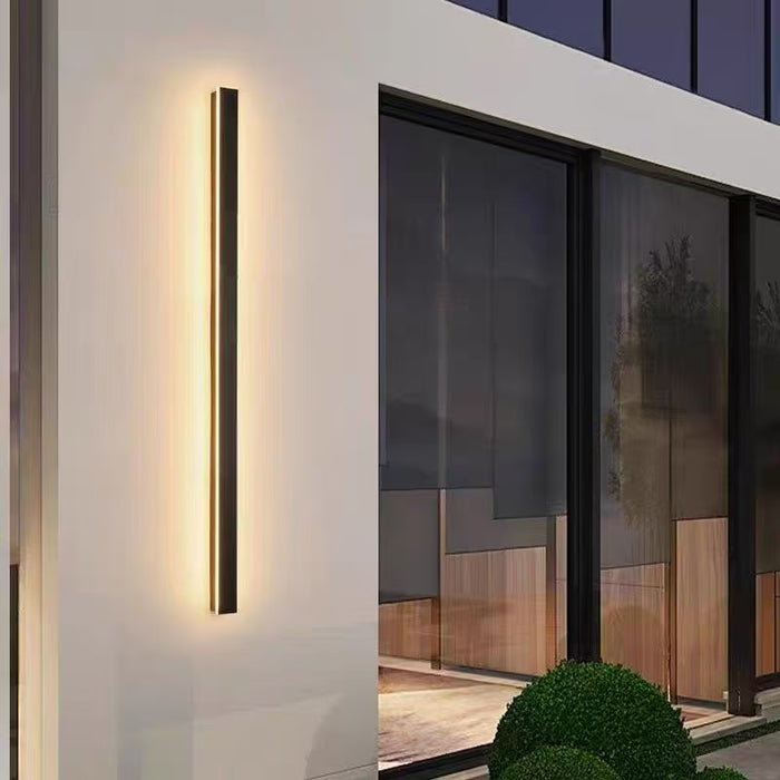 Lámpara de pared LED moderna minimalista impermeable para exteriores/interiores