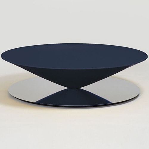 French Conical Hovering Flying Saucer Coffee Table