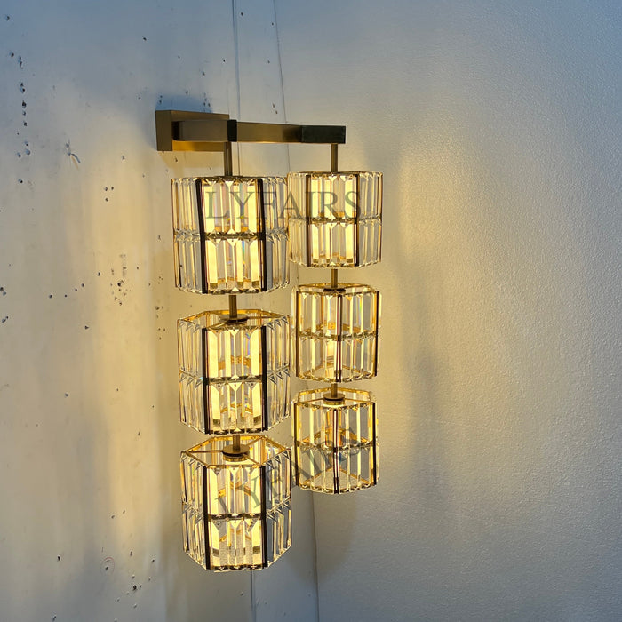 Modern Crystal Lanterns Wall Lamp