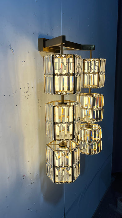 Modern Crystal Lanterns Wall Lamp