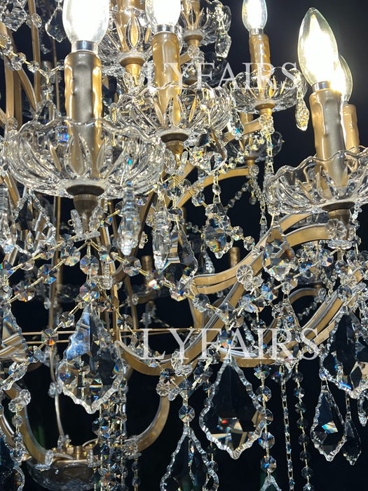 Classic Multi-tiered Candle Light Chandelier for Mansion/High Ceiling Palace
