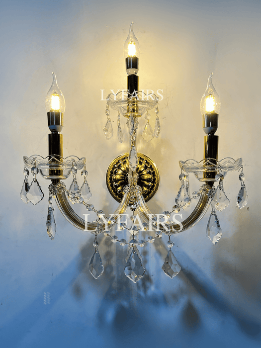 Extra Large Multi-layers Luxury Candle Branch Crystal Chandelier for Living Room/Foyer/Stairs