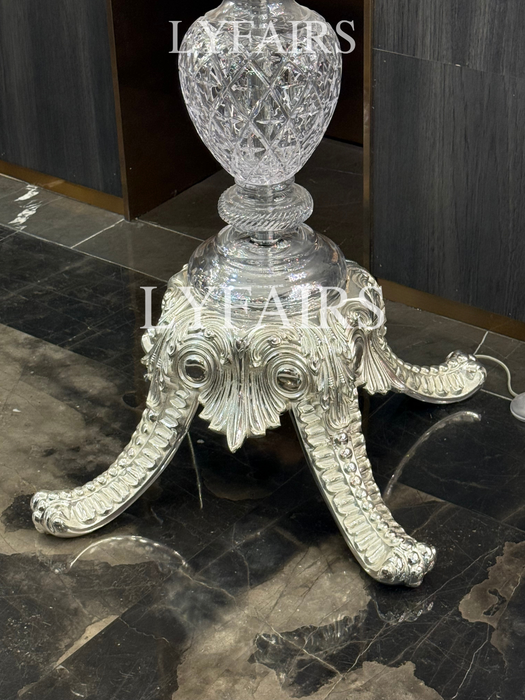 Luxury Candle Light Crystal Floor Lamp