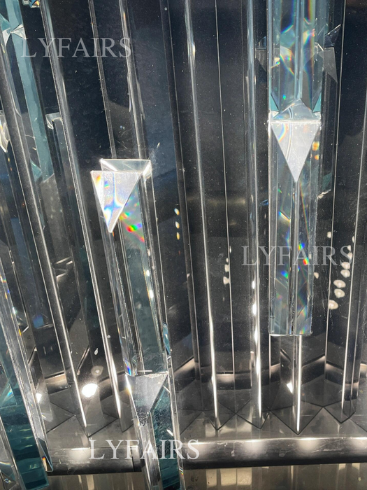 Luxury Crystal Rain Art Partition Wall