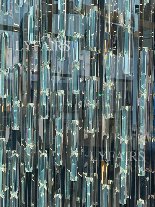 Luxury Crystal Rain Art Partition Wall