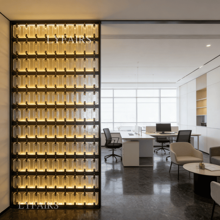 Luxury Modular Glass Panel Partition