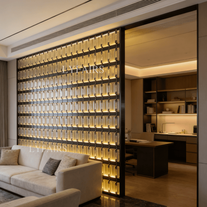 Luxury Modular Glass Panel Partition