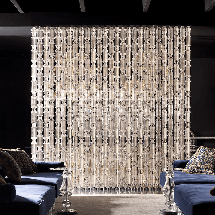 Luxury Textured Acrylic Rod Partition