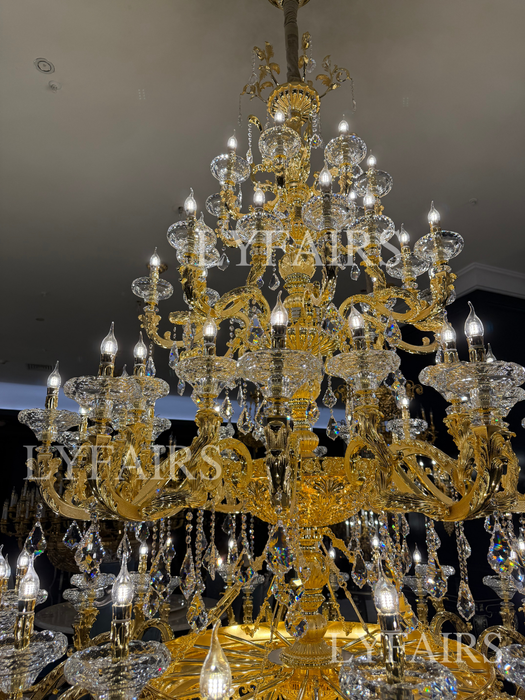 Versailles Imperial Grand Brass Crystal Chandelier for Palace/Mansion
