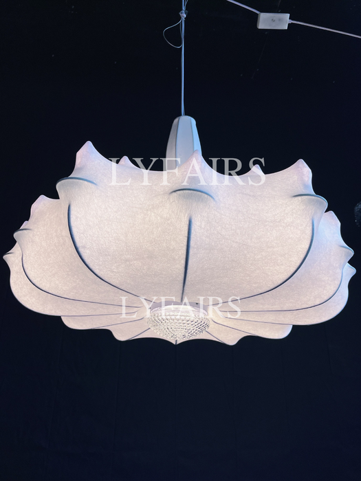 Alien Cloud - French Cream Silk Pendant Chandelier for Living Room/Bedroom