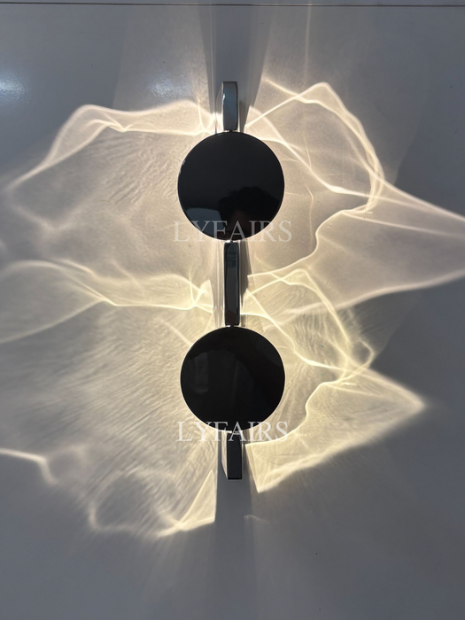 CSA-certified Ripple Rotating Ambient Wall Sconce