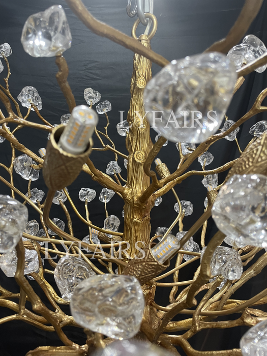 Creative Design Gemstone Branch Chandelier for Living Room/Bedroom