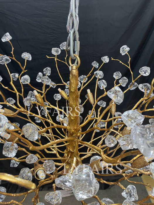 Creative Design Gemstone Branch Chandelier for Living Room/Bedroom