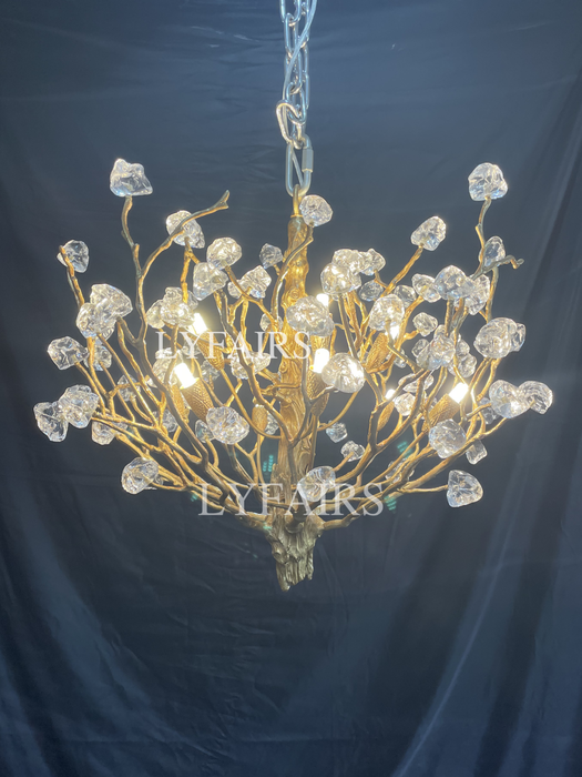 Creative Design Gemstone Branch Chandelier for Living Room/Bedroom