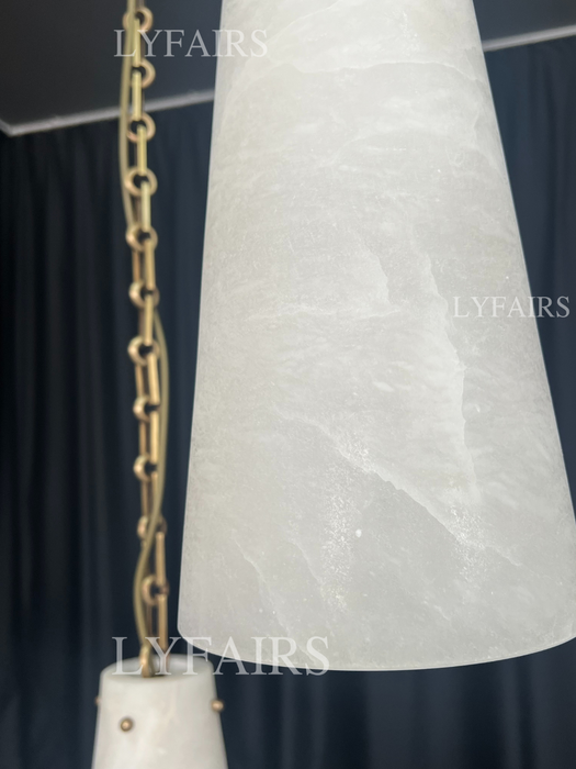 Customized Alabaster Cluster Chandelier for Living/Dining Room/Restaurant/Hotel