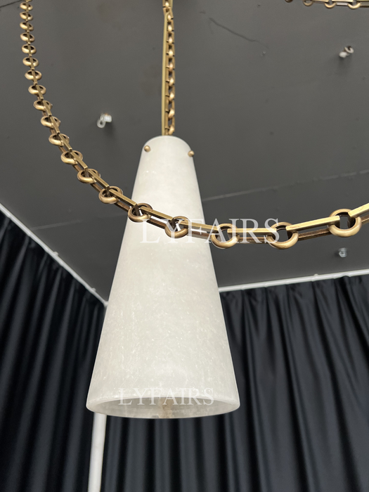 Customized Alabaster Cluster Chandelier for Living/Dining Room/Restaurant/Hotel