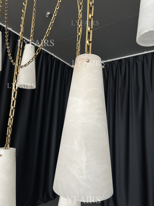 Customized Alabaster Cluster Chandelier for Living/Dining Room/Restaurant/Hotel