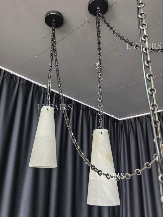 Customized Alabaster Cluster Chandelier for Living/Dining Room/Restaurant/Hotel