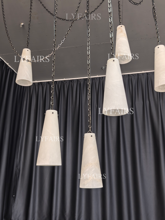 Customized Alabaster Cluster Chandelier for Living/Dining Room/Restaurant/Hotel