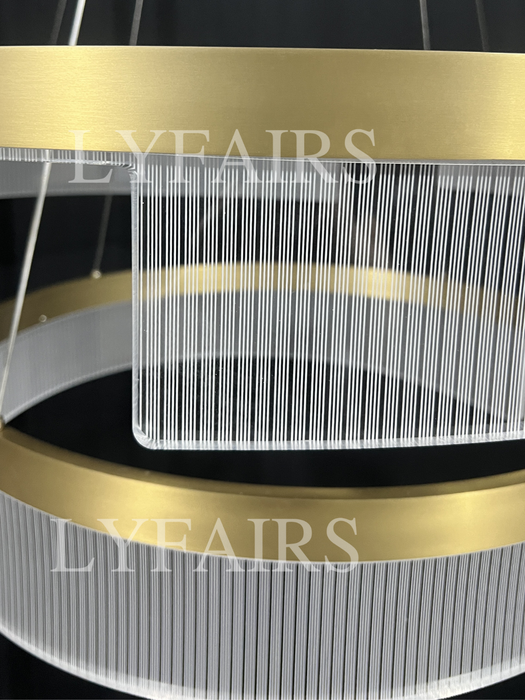 Lampadario di cristallo rotondo moderno e semplice consigliato dal designer per soggiorno/camera da letto/sala da pranzo