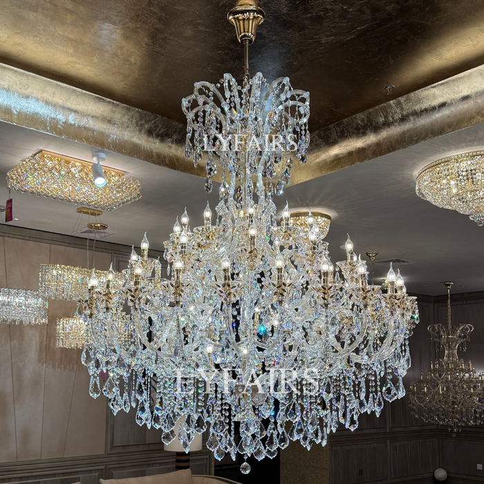 Grand Imperial Crystal Palace Chandelier for Mansion/Hotel Lobby/Banquet Hall