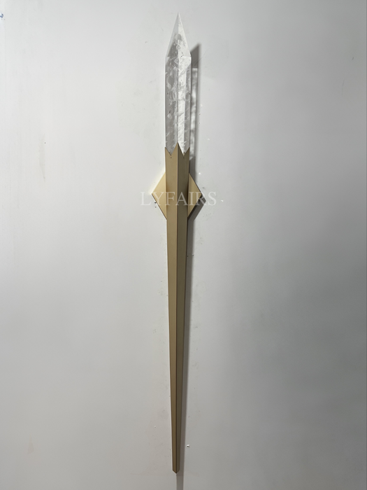 Luxury Torch Crystal Wall Lamp