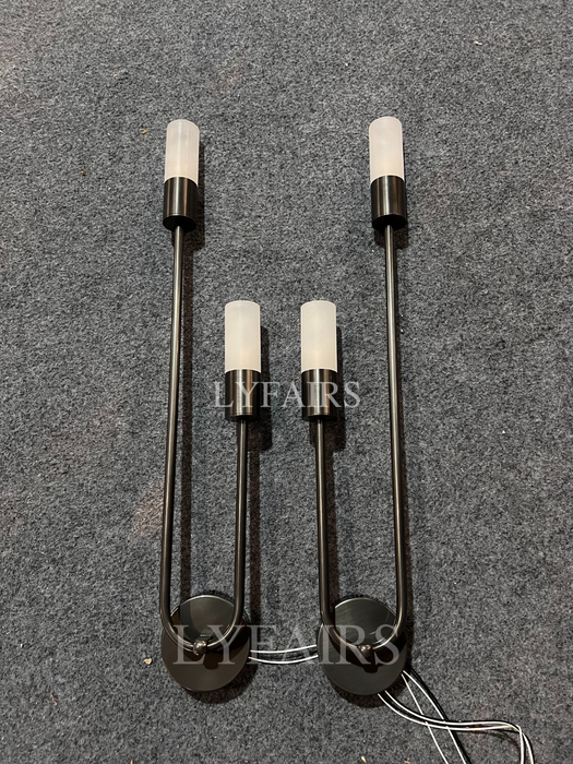 Aplique LED de diseño minimalista, luces de pared para sala de estar y pasillo 